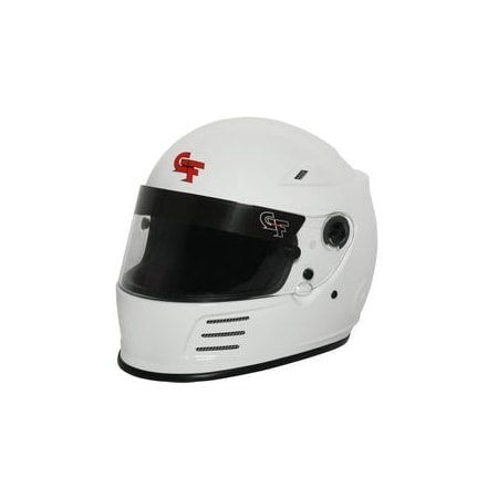 G-Force Full Face Reinforced Composite Shell With EPS Liner Snell SA 2020 Rated 2 Extra Large 13004XXLWH